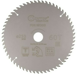 Пильный диск CUTOP 75-25060Т 250x32 мм, 60Т