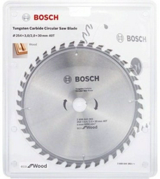 Пильный диск Bosch Eco for wood 2608644383 254х30