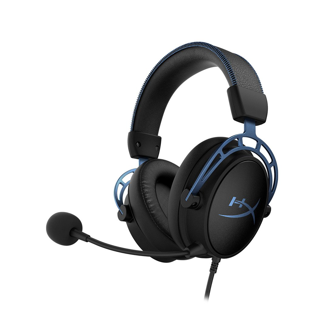 Наушники HyperX Cloud Alpha S HX-HSCAS-BL/WW черно-синие купить,NaN