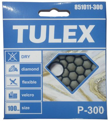 Круг Шлифовальный круг Tulex 100 мм, алмазный Р300 1 шт