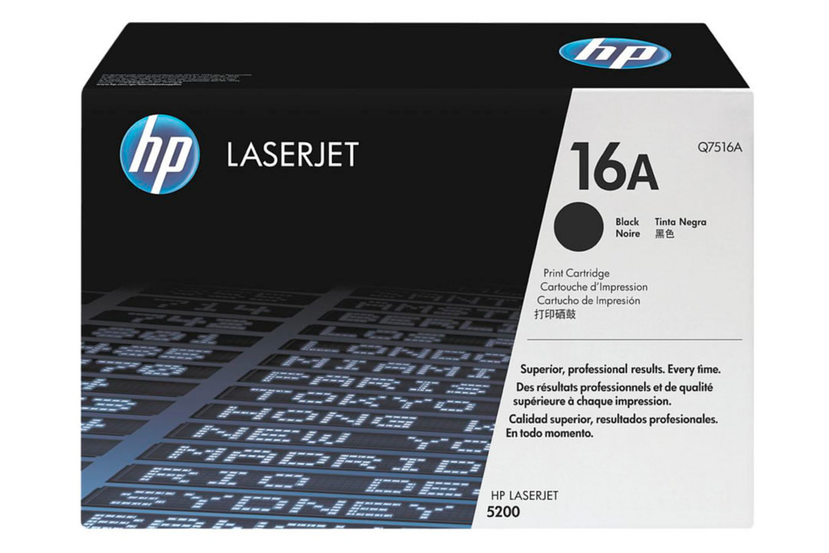 Картридж HP Q7516A черный