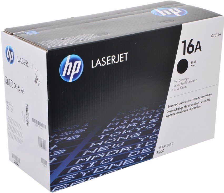 Картридж HP Q7516A черный
