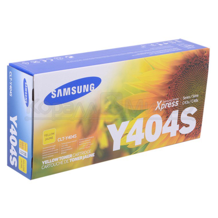 Картридж Samsung CLT-Y404S желтый купить,NaN