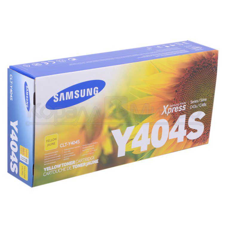 Картридж Samsung CLT-Y404S желтый купить,NaN