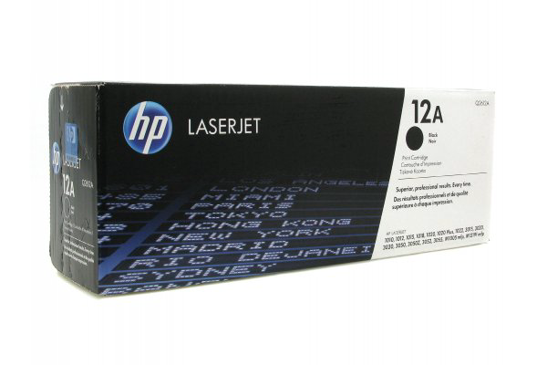 Картридж HP Q2612A черный