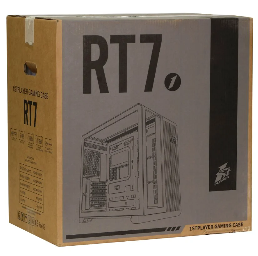Корпус 1Stplayer RT7-WH-3FC7R-W-1FC7-W белый - ForteMarket Корпус 1Stplayer RT7-WH-3FC7R-W-1FC7-W белый купить,50510