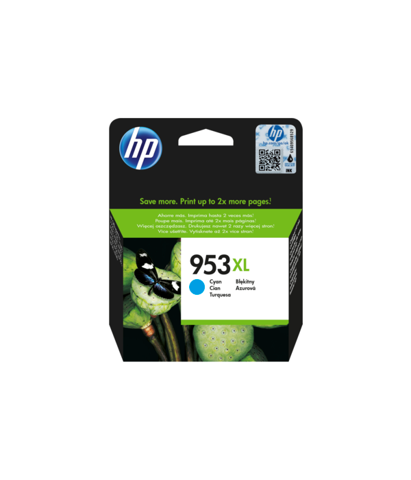 Картридж HP 953XL F6U16AE голубой