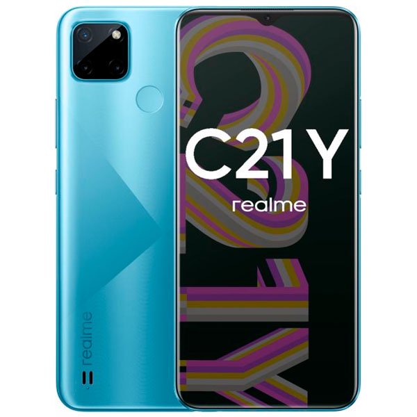 Смартфон Realme C21Y 32Gb Blue купить,NaN