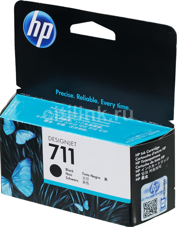 Картридж HP №711 CZ129A черный