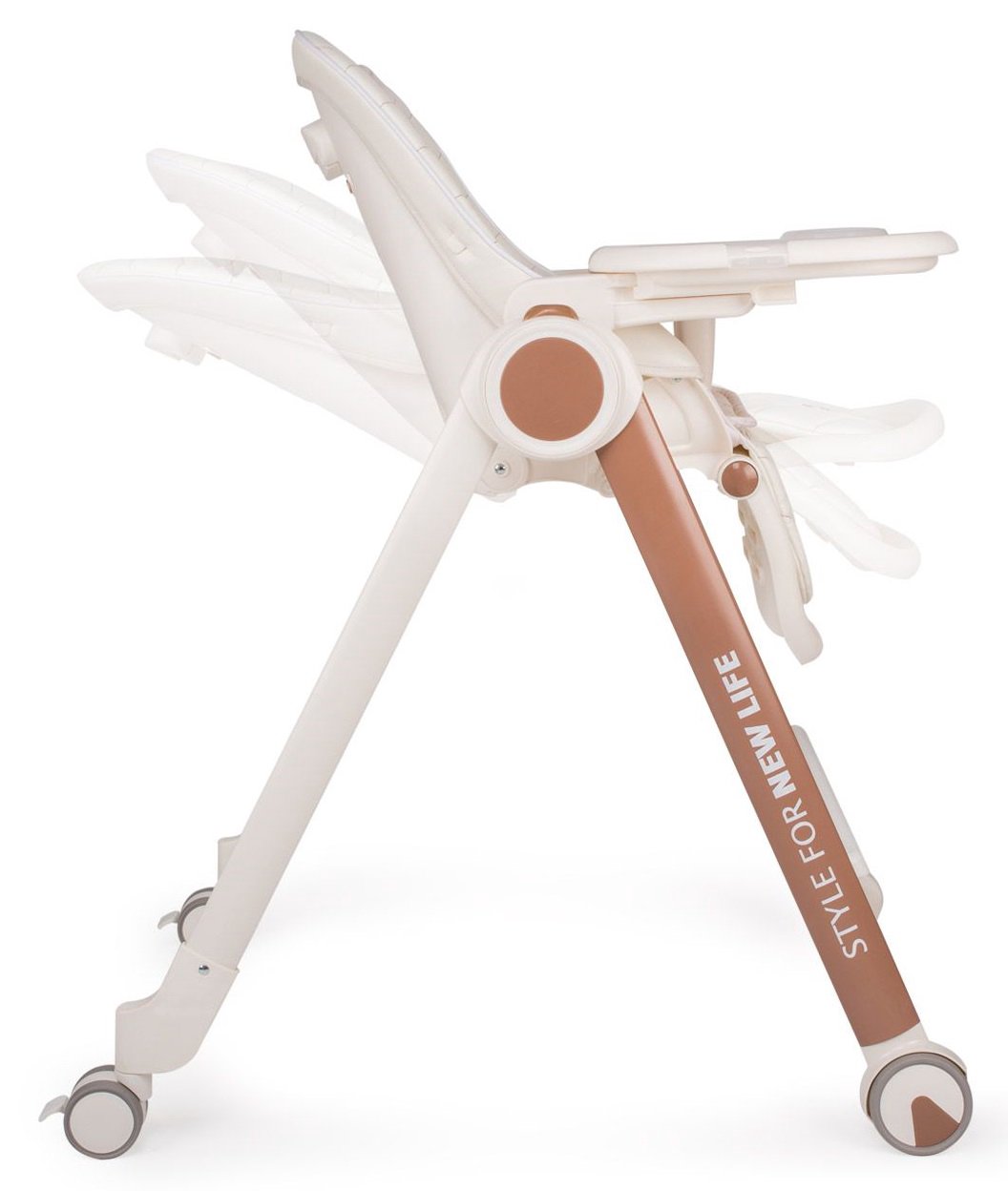 Стул для кормления Happy Baby Berny V2 Milk white-beige купить,NaN