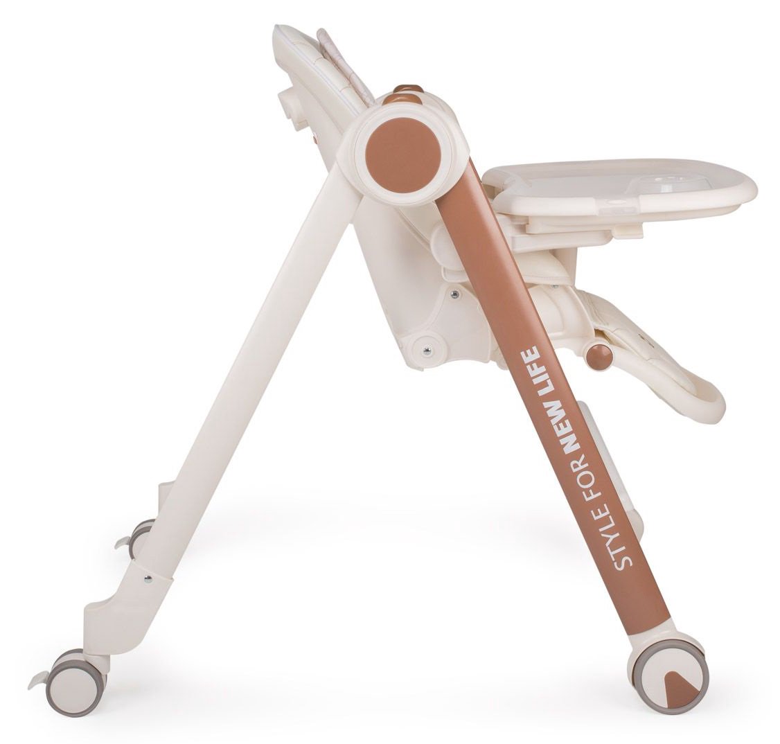 Стул для кормления Happy Baby Berny V2 Milk white-beige купить,NaN