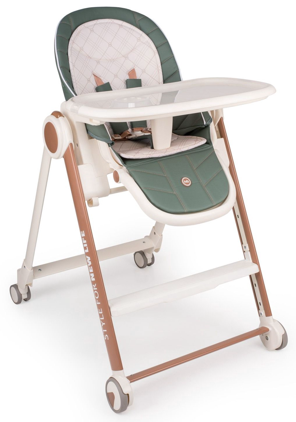 Стул для кормления Happy Baby Berny V2 Dark green купить,NaN