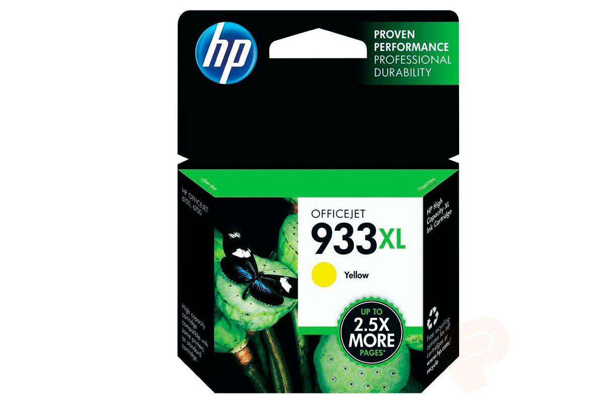 Картридж HP №933 CN056AE желтый