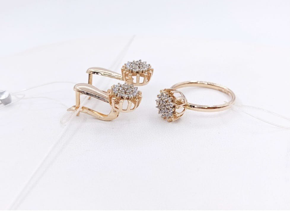 Комплект Kausar Gold К182 4,53гр. купить,271000
