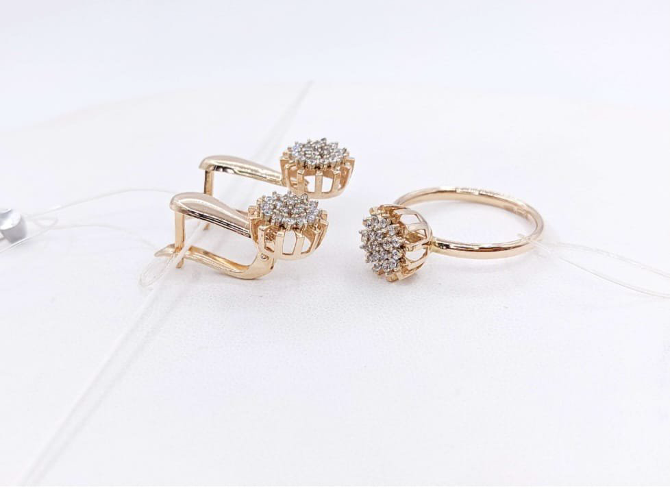 Комплект Kausar Gold К182 4,53гр. купить,271000