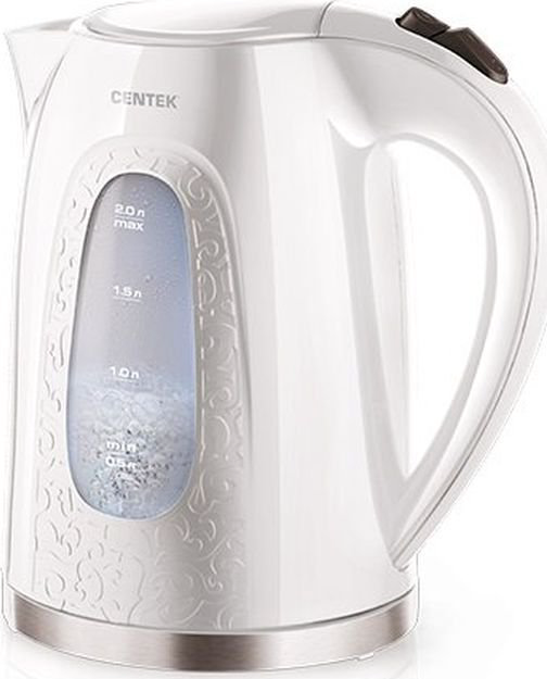 Электрочайник Centek CT-0041 2л белый купить,NaN