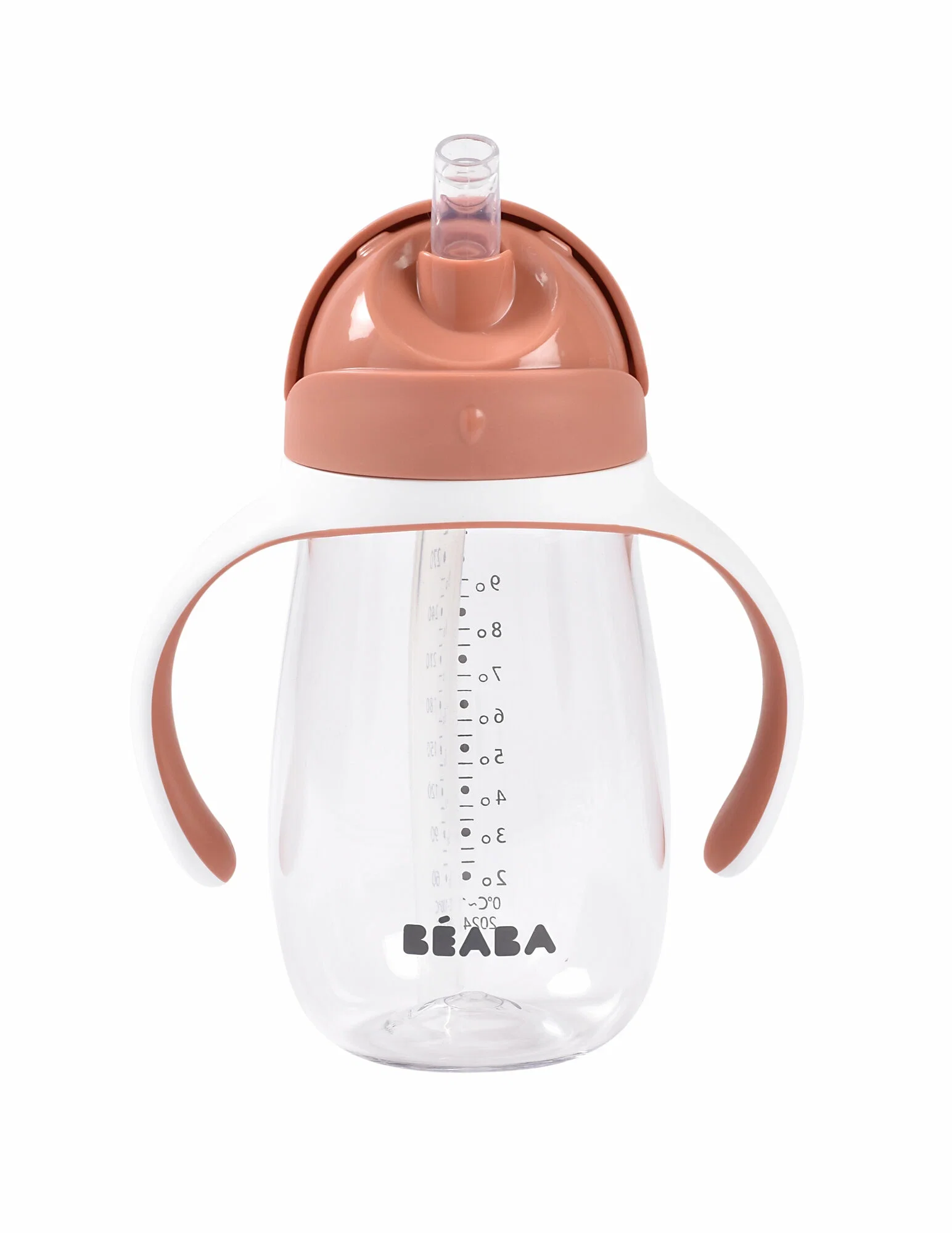 Поильник Beaba Tasse paille 913586 терракотовый 300 мл купить,NaN