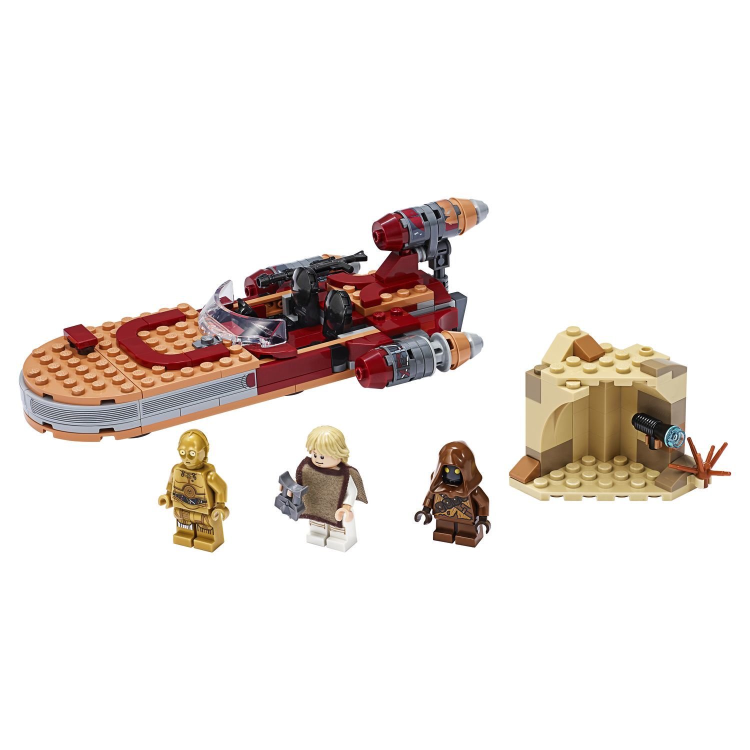 Конструктор Lego Star Wars Спидер Люка Скайуокера 75271 купить,NaN