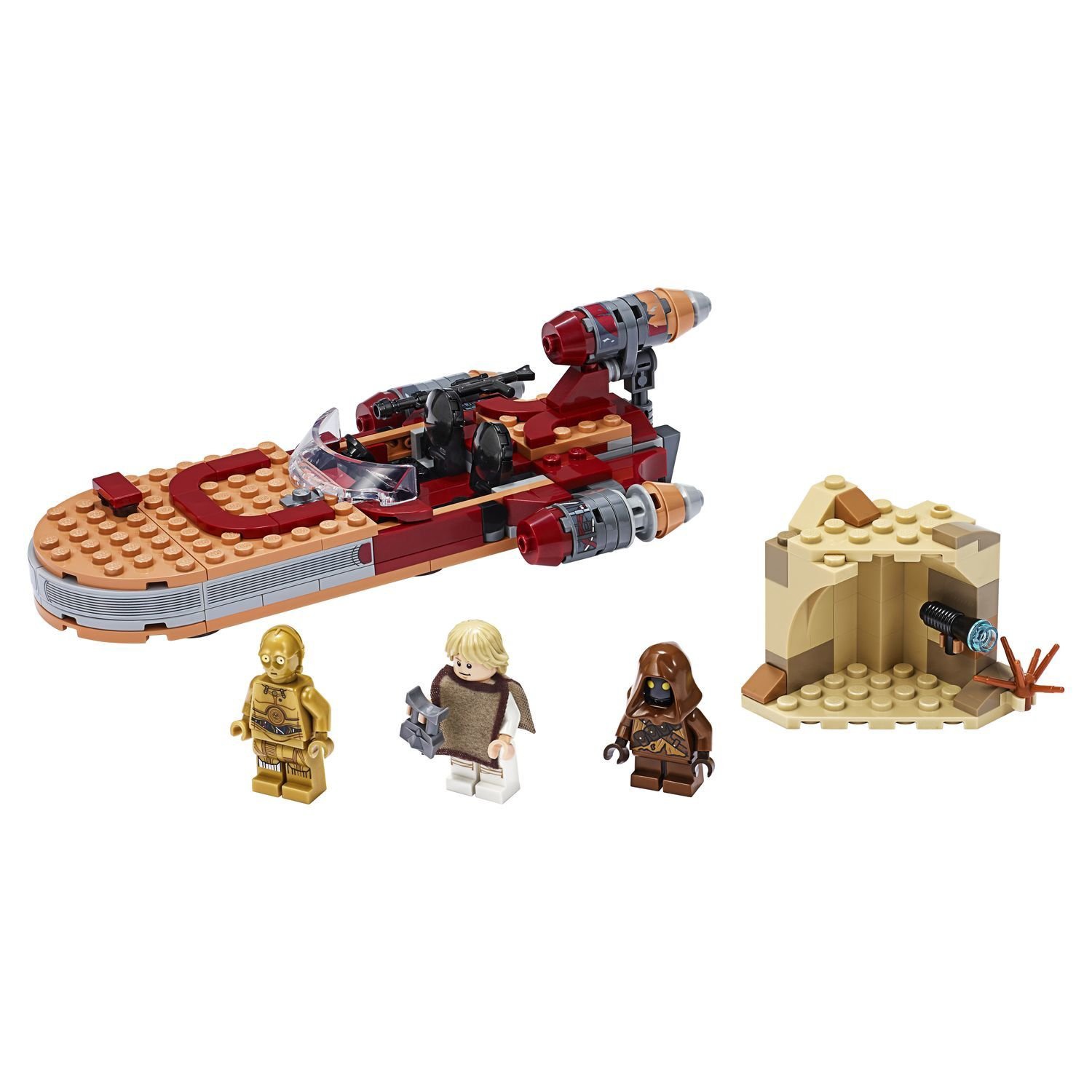 Конструктор Lego Star Wars Спидер Люка Скайуокера 75271 купить,NaN