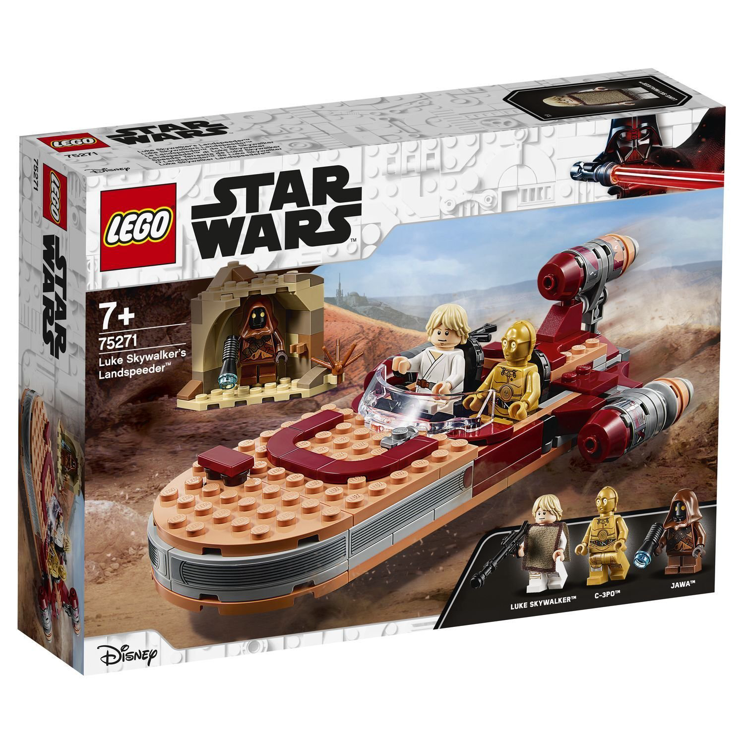 Конструктор Lego Star Wars Спидер Люка Скайуокера 75271 купить,NaN