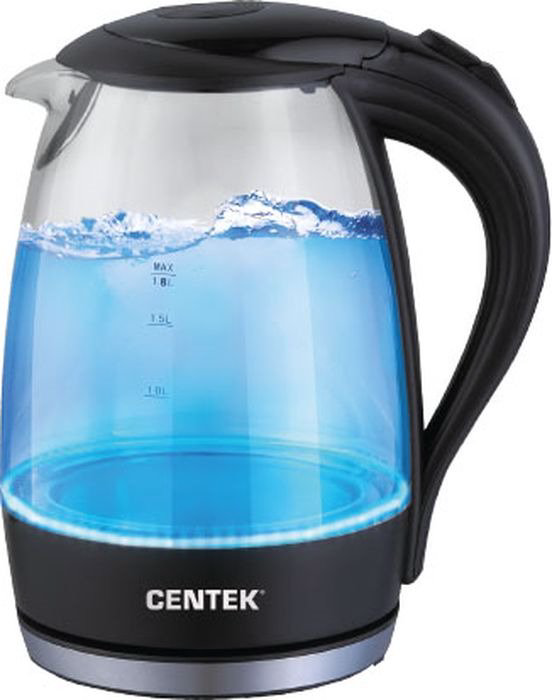 Электрочайник Centek CT-0042 1.8л черный купить,NaN