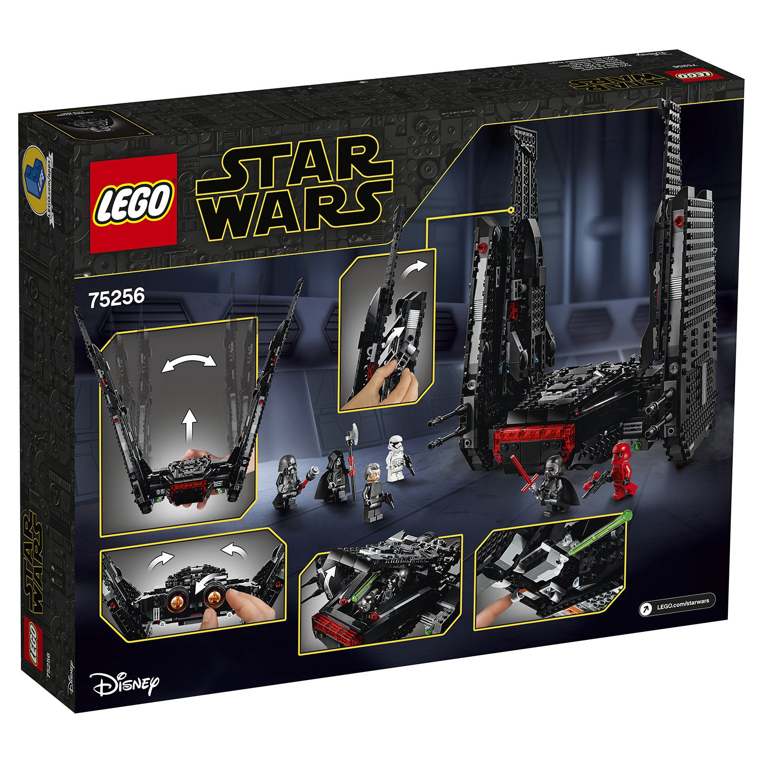 Конструктор Lego Star Wars Шаттл Кайло Рена 75256 купить,NaN