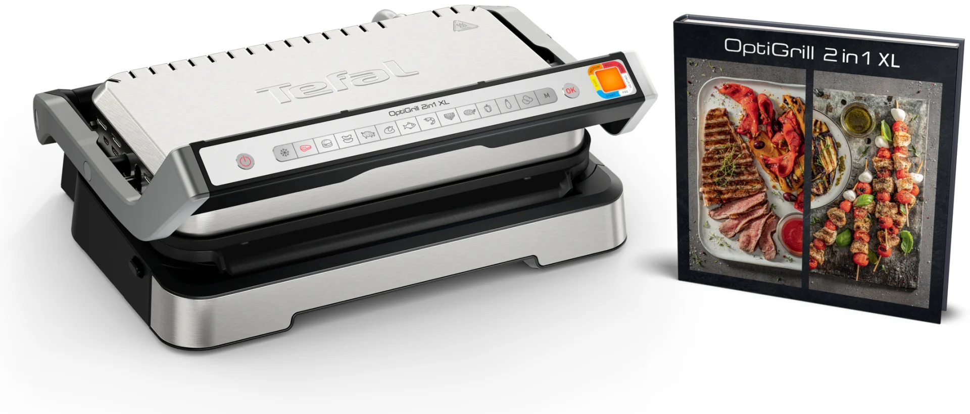 Умный электрогриль Tefal Электрогриль OptiGrill XL 2в1 GC782D30 купить,189973