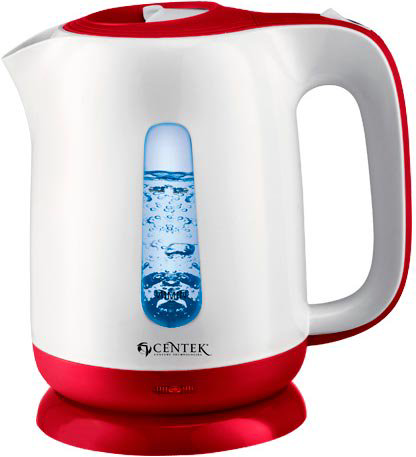 Электрочайник Centek CT-0044 1.8л бело-красный