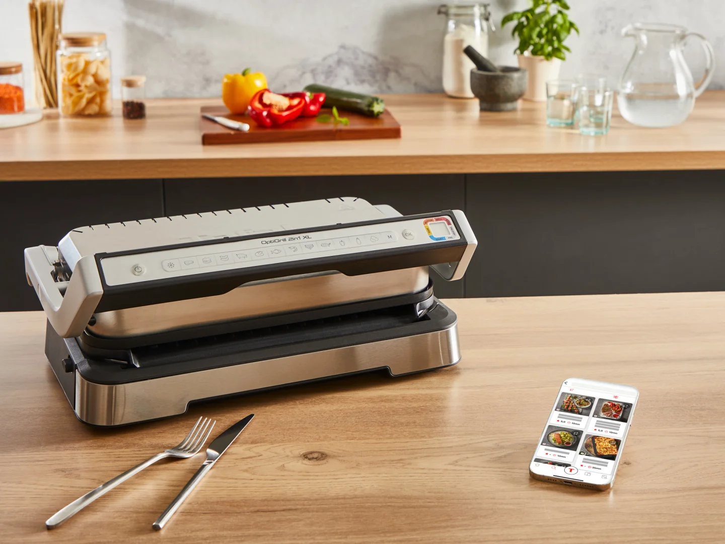 Умный электрогриль Tefal Электрогриль OptiGrill XL 2в1 GC782D30 купить,189973