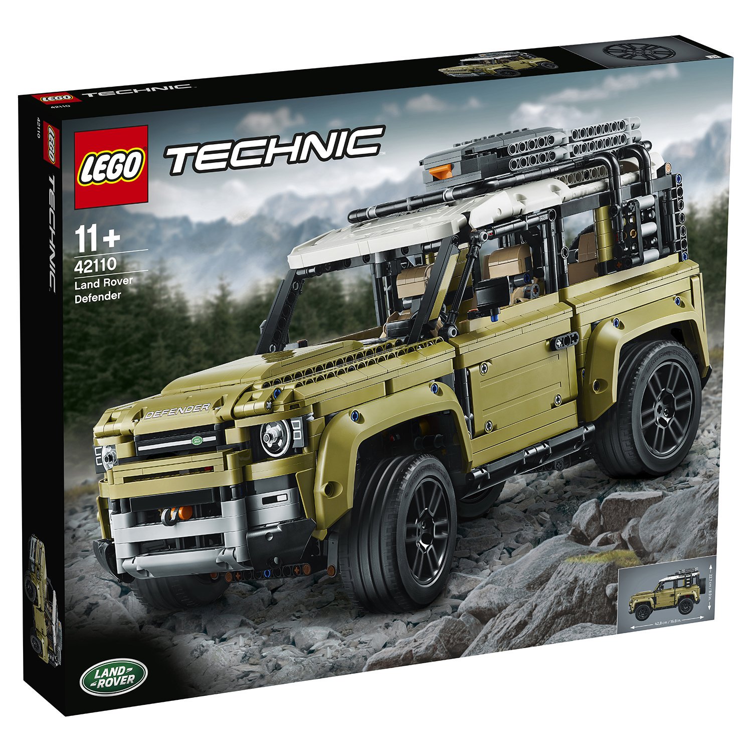 Конструктор Lego Land Rover Defender Technic 42110 купить,NaN