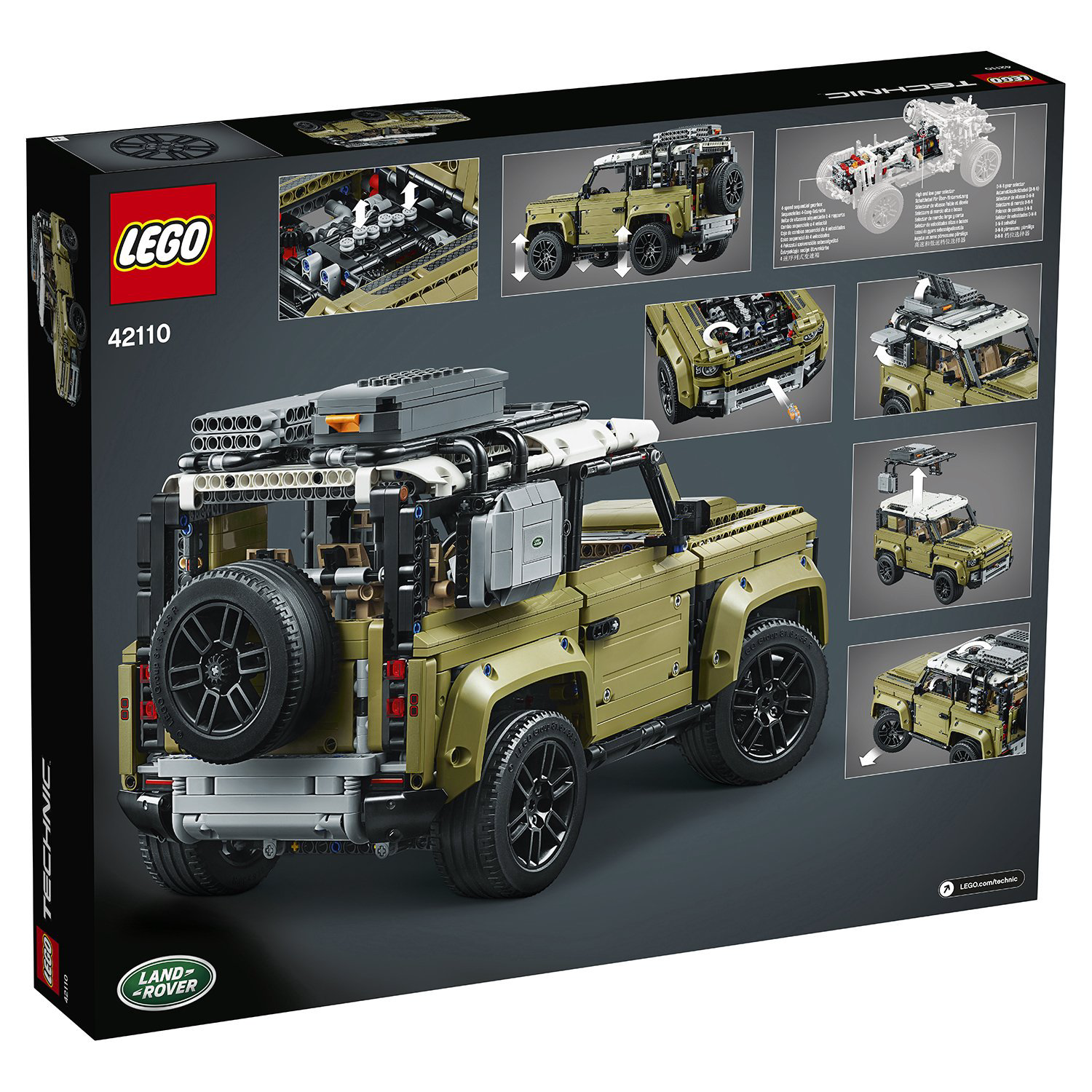Конструктор Lego Land Rover Defender Technic 42110 купить,NaN