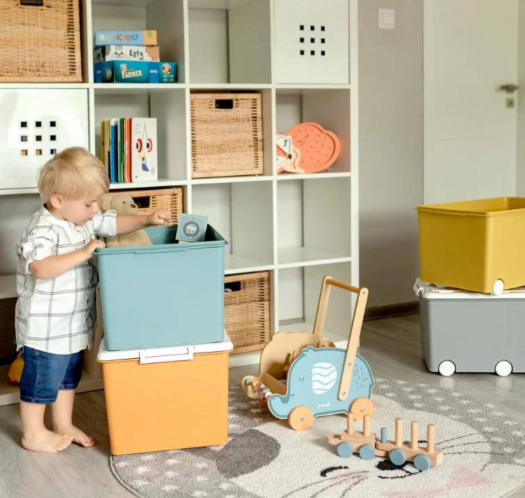 Контейнер Tega Baby 50л розовый купить,NaN