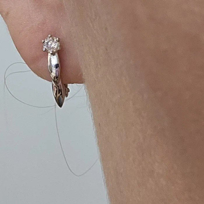 Серьги Deimantas 110380748 1,97гр 0,2ct. купить,NaN