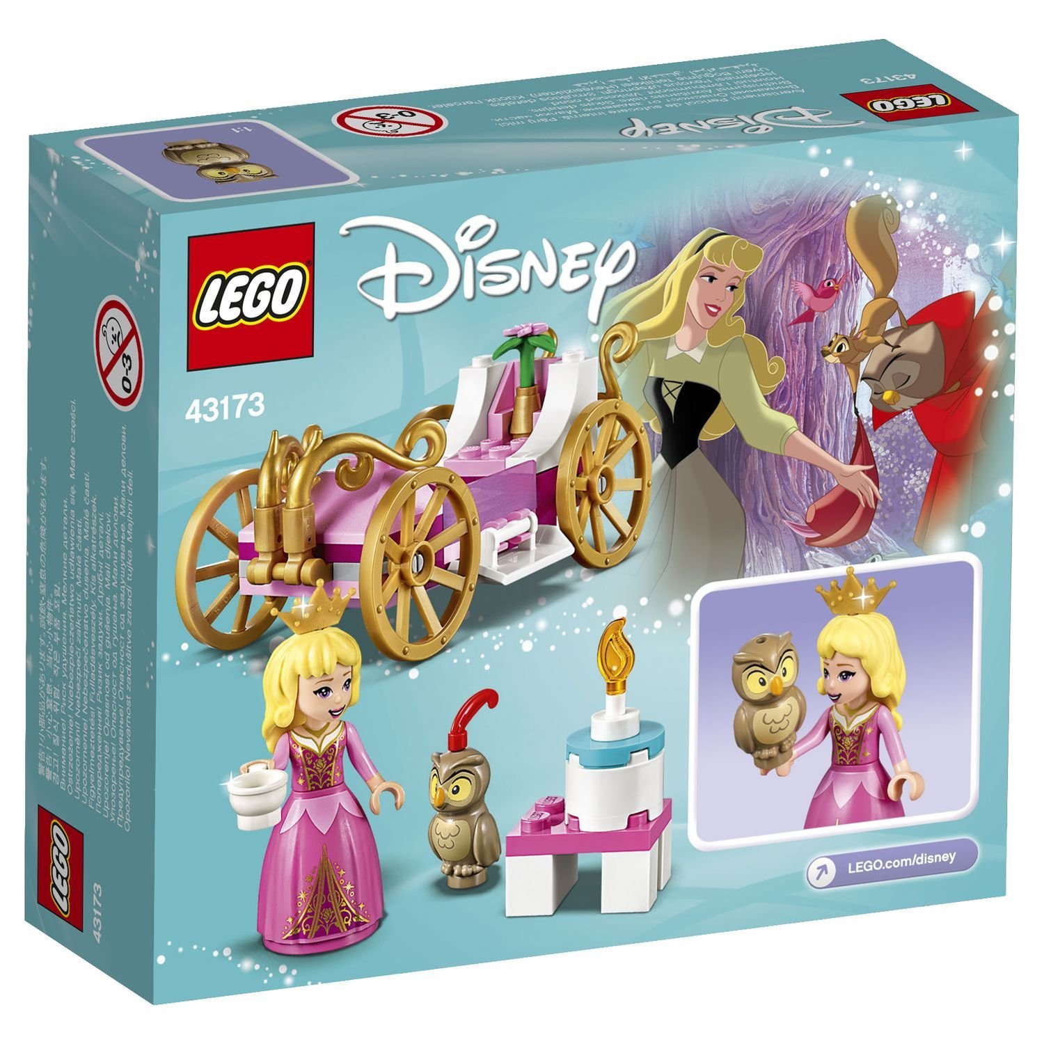 Конструктор Lego Disney Princess Королевская карета Авроры 43173 купить,NaN