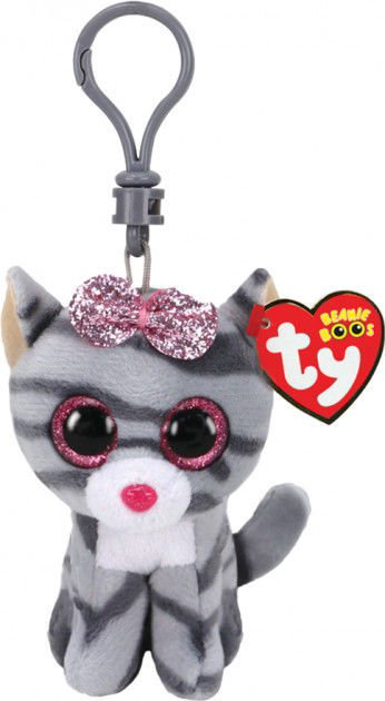 Мягкая игрушка-брелок TY Beanie Boo's Кот Кики 10см купить,NaN