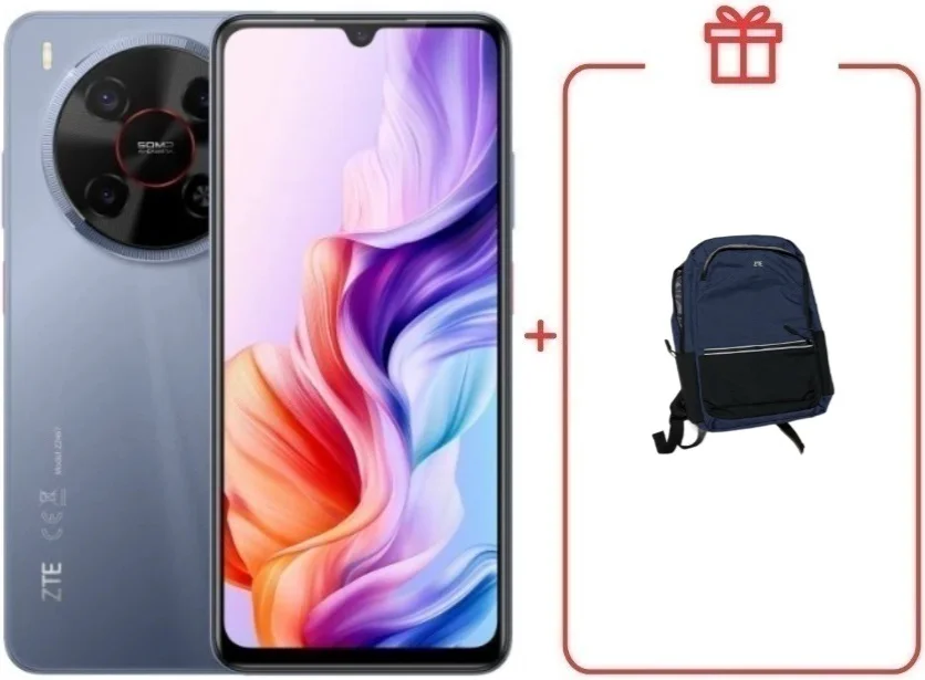Смартфон ZTE Nubia V70 Max 6/128GB серый + подарок  купить,NaN