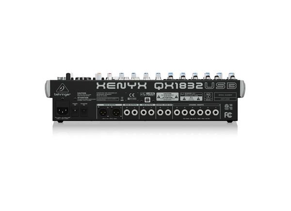 Микшерный пульт Behringer Xenyx QX1832USB черный - ForteMarket Микшерный пульт Behringer Xenyx QX1832USB черный купить,0