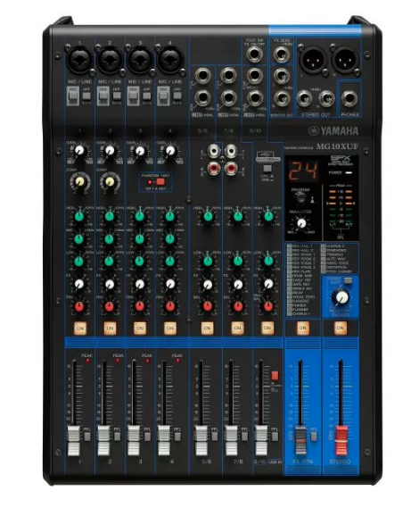 Микшерный пульт Yamaha MG10XUF черный купить,NaN