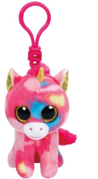 Мягкая игрушка-брелок TY Beanie Boo's Единорог Фантазия 10см купить,NaN