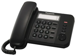 Телефон Panasonic KX-TS2352RUB черный