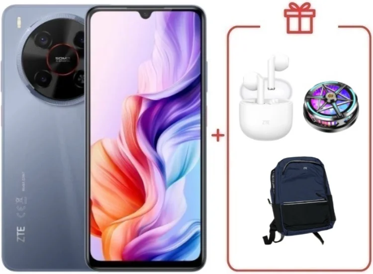 Смартфон ZTE Nubia V70 Max 6/128GB серый + подарок  купить,NaN
