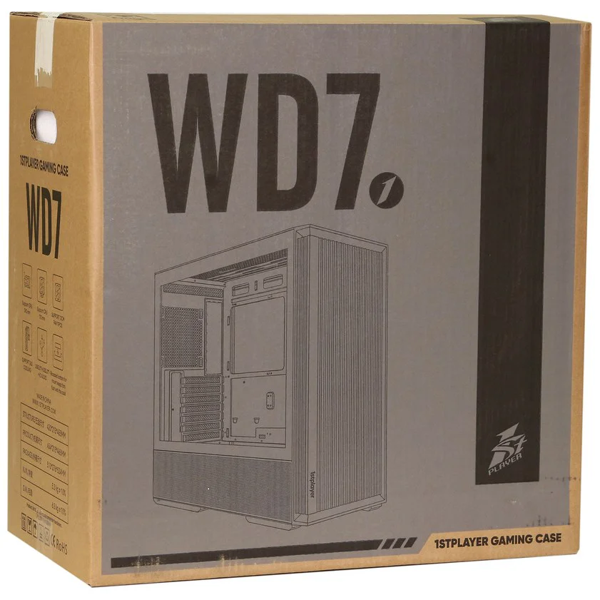 Корпус 1Stplayer WD7-WH WD7-WH-4FA7-W-2FA7R-W белый купить,32733