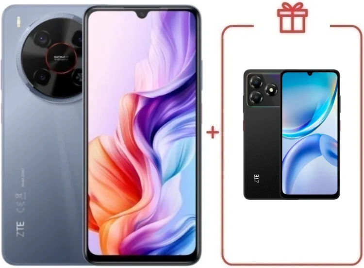 Смартфон ZTE Nubia V70 Max 6/128GB серый + подарок  купить,NaN