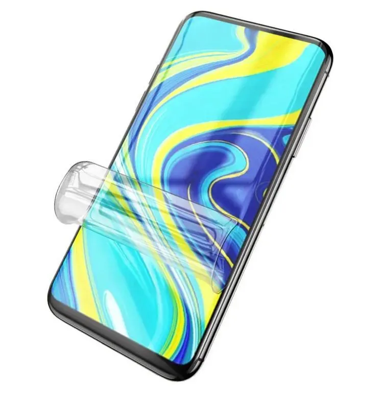 Защитная пленка гидрогелевая для Xiaomi Redmi Note 10