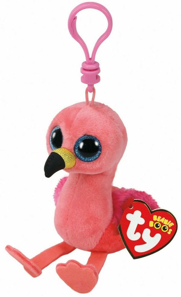 Мягкая игрушка-брелок TY Beanie Boo's Фламинго Гильда 10см купить,NaN