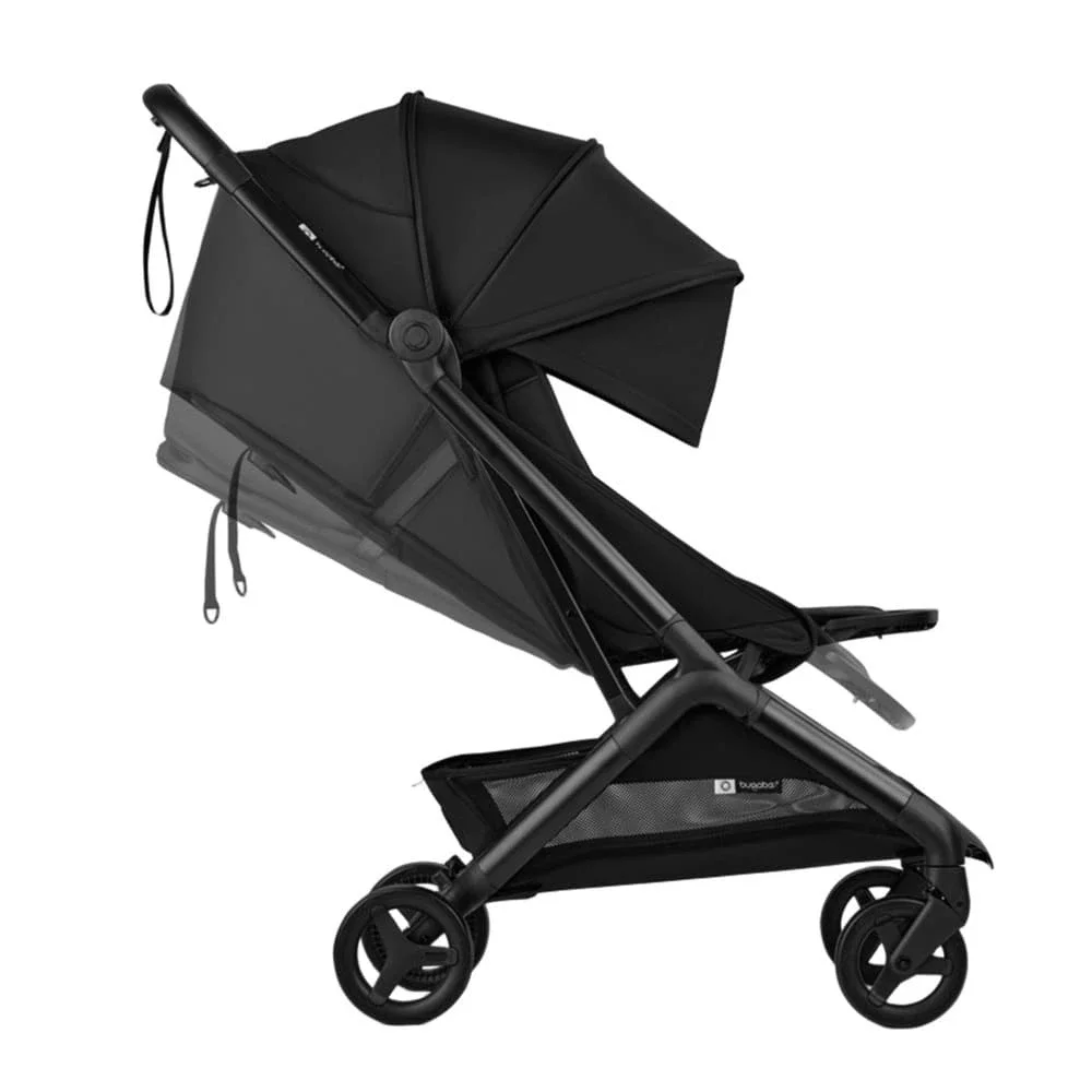 Коляска прогулочная Bugaboo Butterfly 2 complete Black/Heritage Black