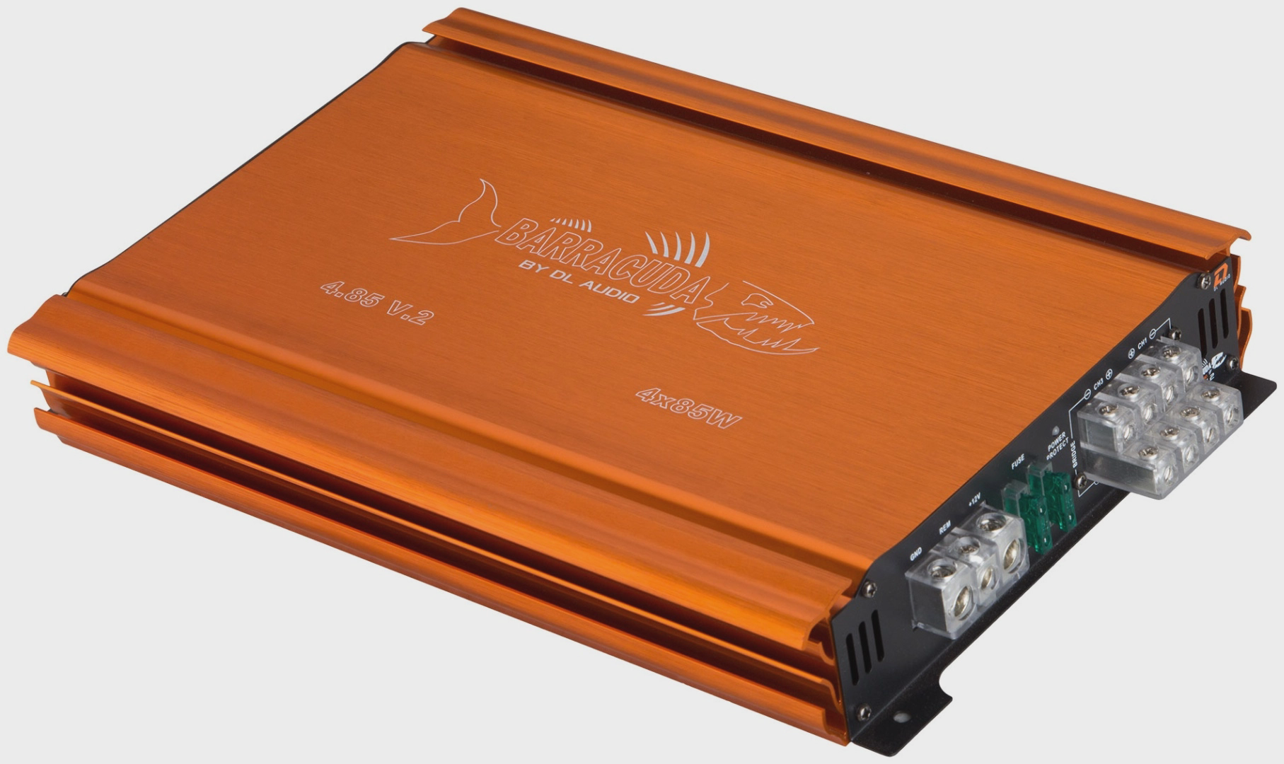 DL Audio Усилитель Barracuda 4.85 V2 + установочный набор Barracuda WK 84 250 Вт 4 канальный