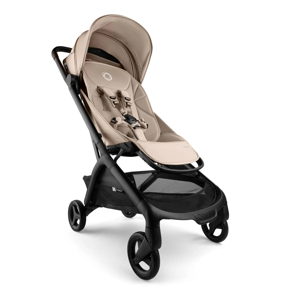 Коляска прогулочная Bugaboo Butterfly 2 complete Black/Desert Taupe 