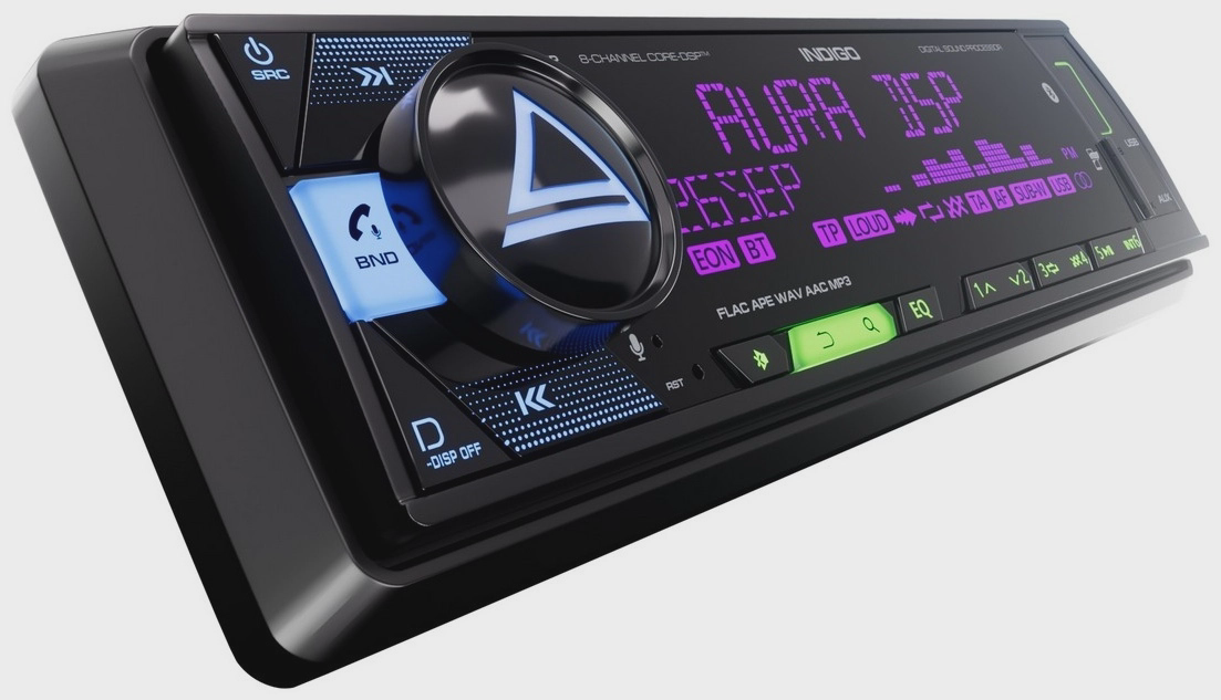 AurA indigo 876 DSP 1 DIN универсальная