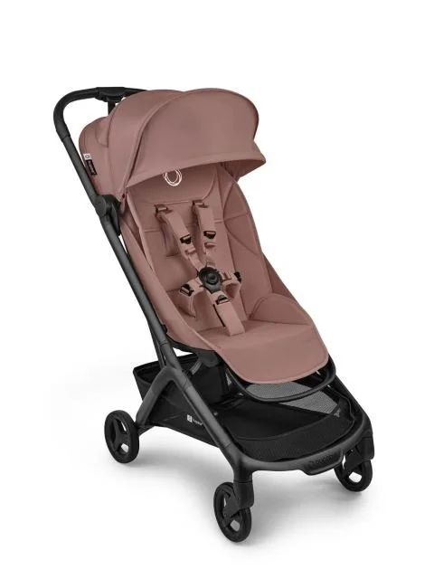 Коляска прогулочная Bugaboo Butterfly 2 complete Black/Dusty Pink купить,NaN